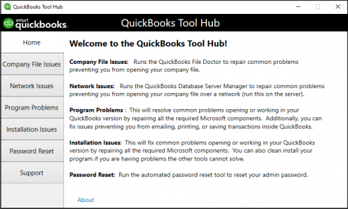 QuickBooks Desktop Tools Hub