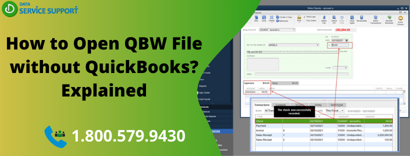 Open QBW File without QuickBooks