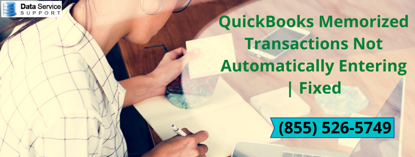QuickBooks Memorized Transactions not automatically entering