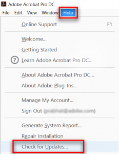 update adobe reader