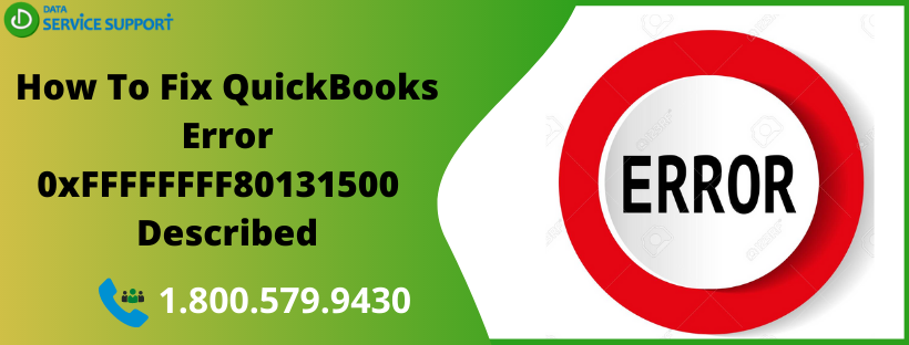 QuickBooks error 0xFFFFFFFF80131500