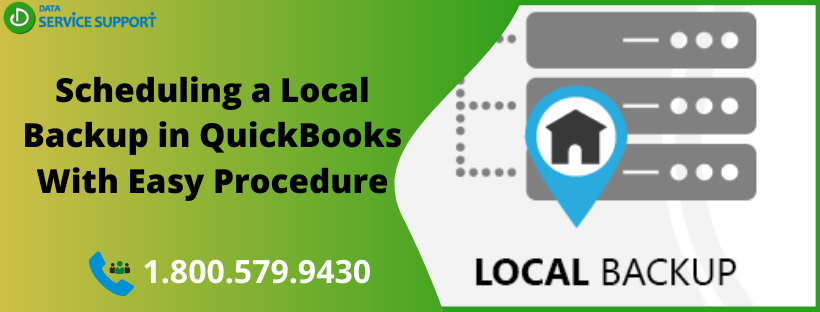 Scheduling a Local Backup in QuickBooks