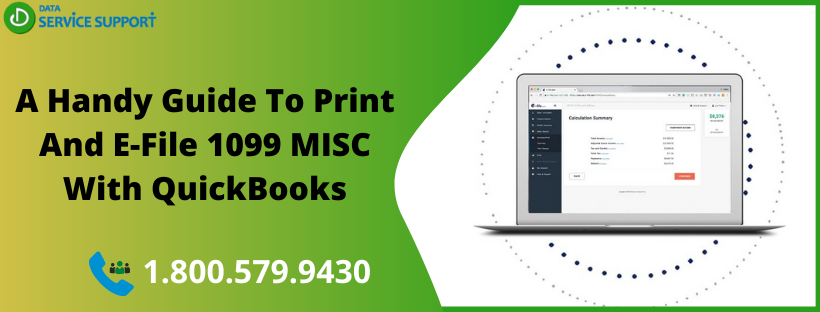 printing or e-filing MISC 1099 in QuickBooks
