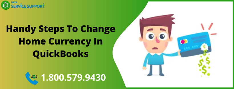 change home currency in QuickBooks