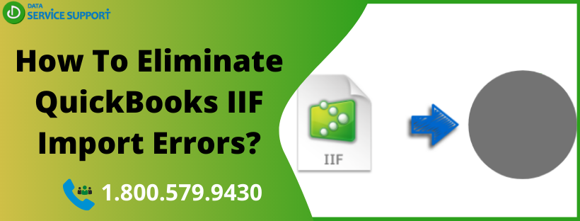 QuickBooks IIF Import Error