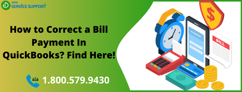 How to Correct a Bill Payment In QuickBooks