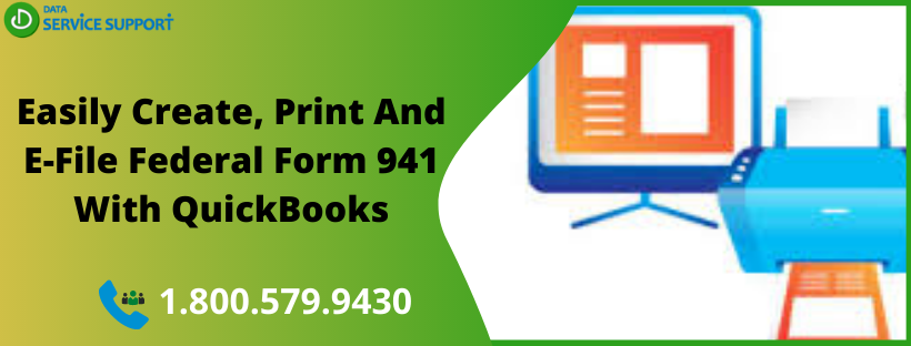 Create, Print And E-File Federal Form 941 With QuickBooks