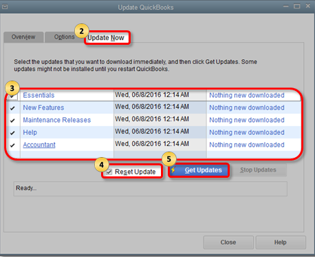 Update QuickBooks