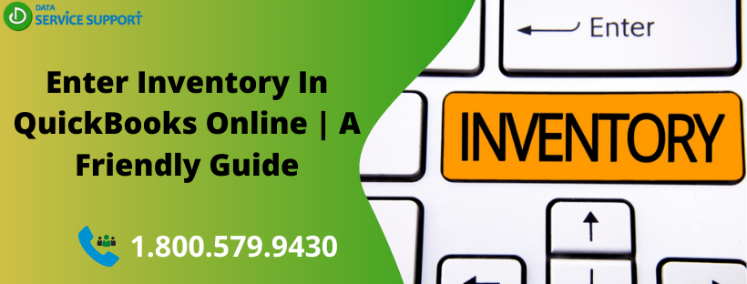 Enter Inventory In QuickBooks Online