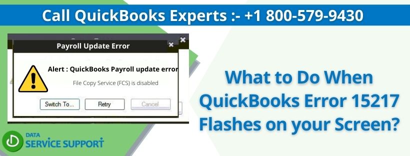 What to Do When QuickBooks Error 15217 Flashes on your Screen
