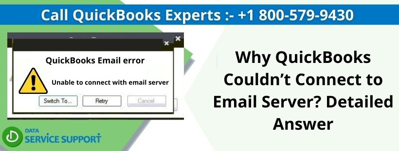 QuickBooks Couldn’t Connect to Email Server