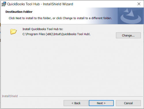 tool hub installation for QuickBooks won't open