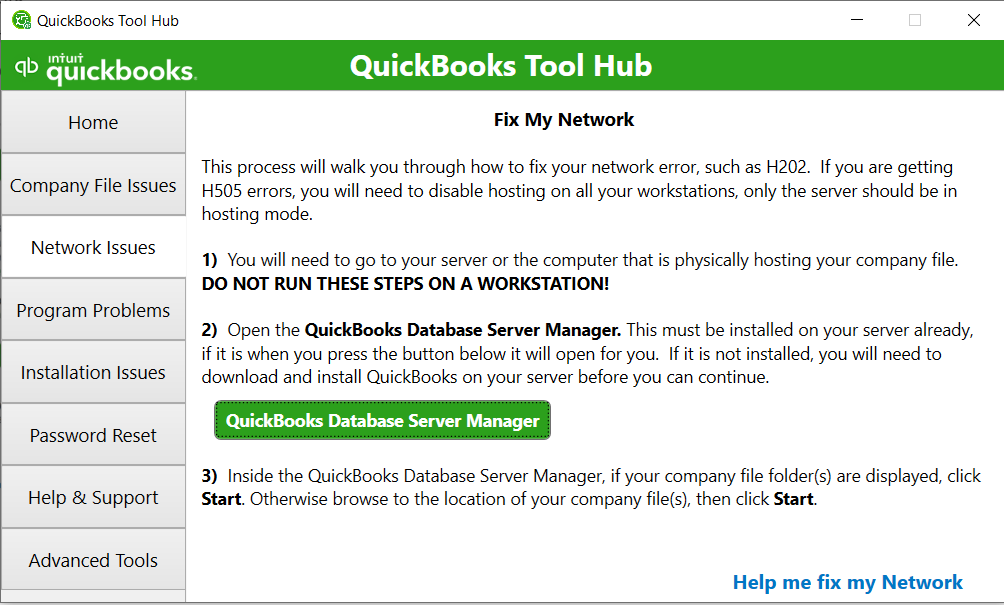 Network issue