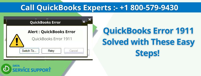 QuickBooks Error 1911 Solved with These Easy Steps!