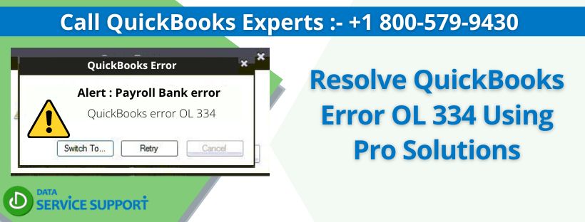 Resolve QuickBooks Error OL 334 Using Pro Solutions