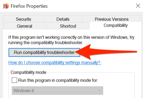 App Compatibility Troubleshoot Utility