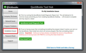 QuickBooks Clean install tool