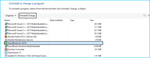 Reinstall QuickBooks